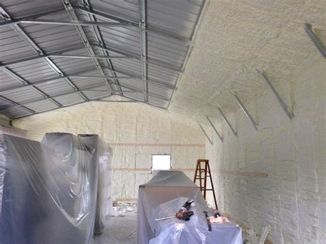 insulation for metal houses|insulating metal building after built.